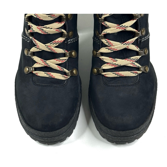 See By Chloe Eileen Black Brown Lug Heeled Platform Boots Women’s EU 41 US 10.5 - Picture 3 of 13